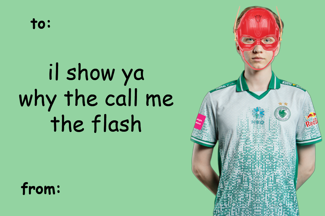 m0NESY flash valentines card