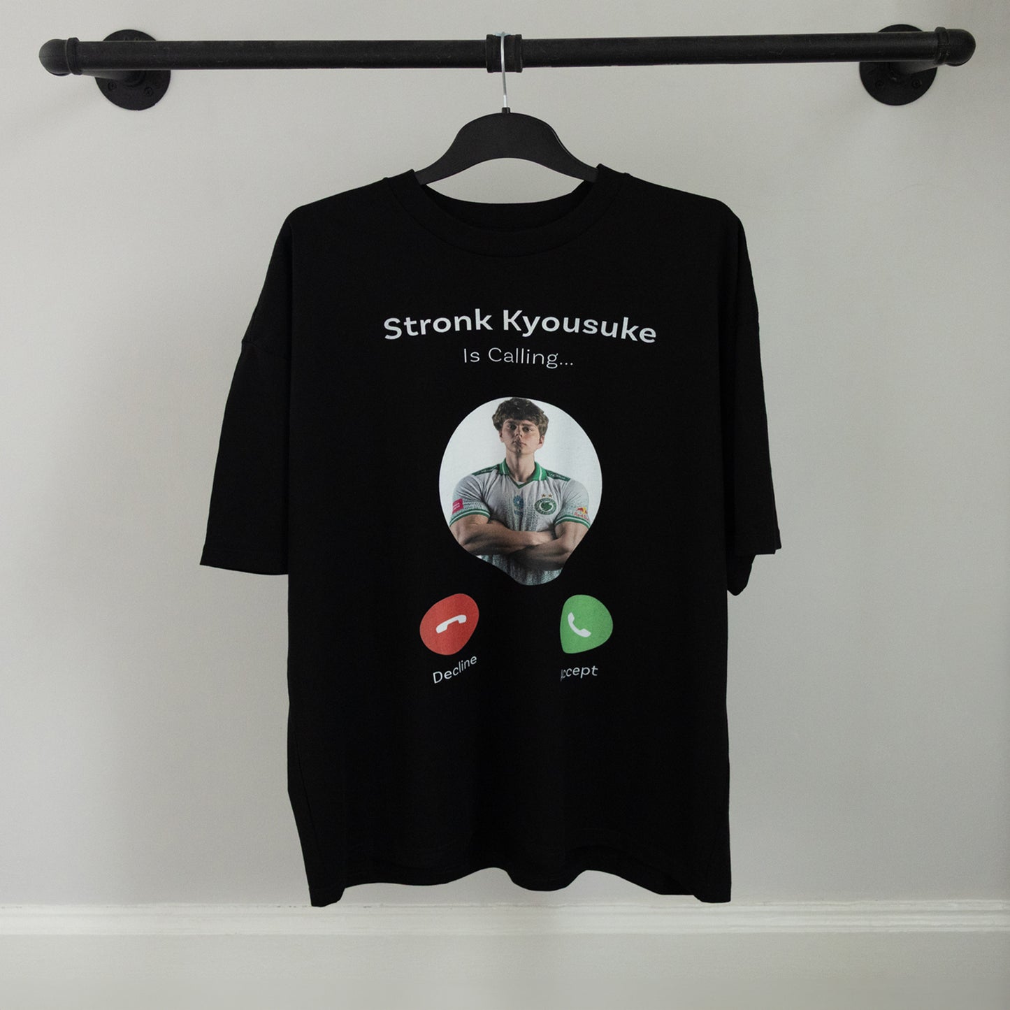 stronk kyousuke is calling tee