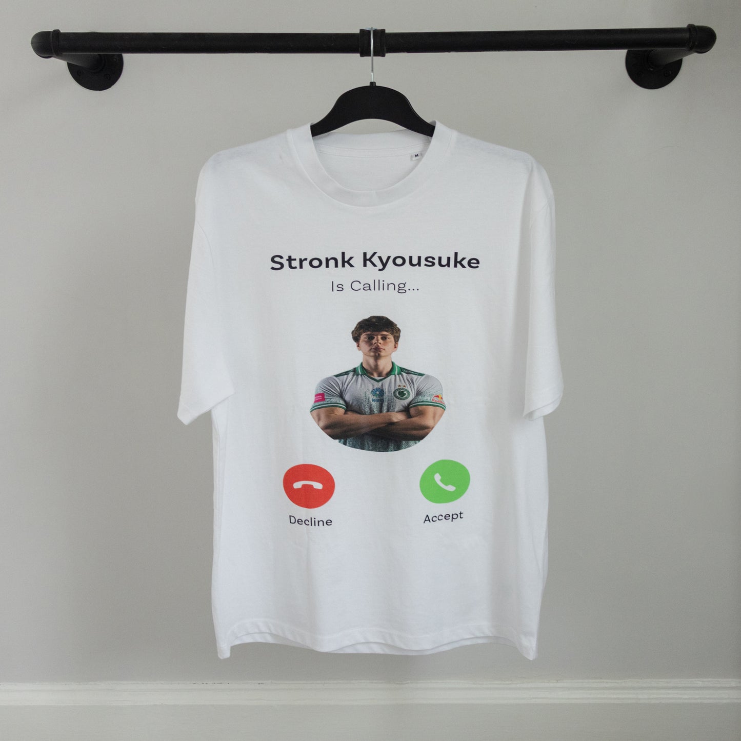 stronk kyousuke is calling tee