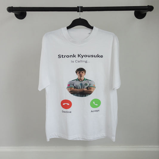 stronk kyousuke is calling tee